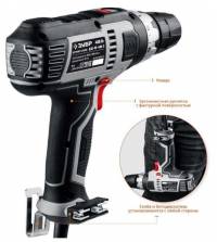 Зубр ДШ-М1-400 Дрель-шуруповерт сетевая, 400 Вт, 0-750 об/мин
