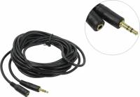 Удлинитель звуковой ExeGate EX-CCA-423-5.0 (3.5mm Jack M/3.5mm Jack F, 5м, позолоченные контакты) <EX205310RUS>