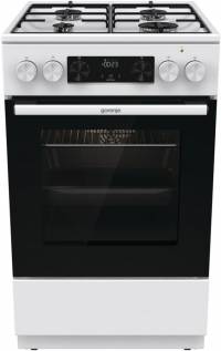 Комбинированная плита Gorenje GK5C60WJ /  4 газовых конфорок,электрическая духовка 62 л Global