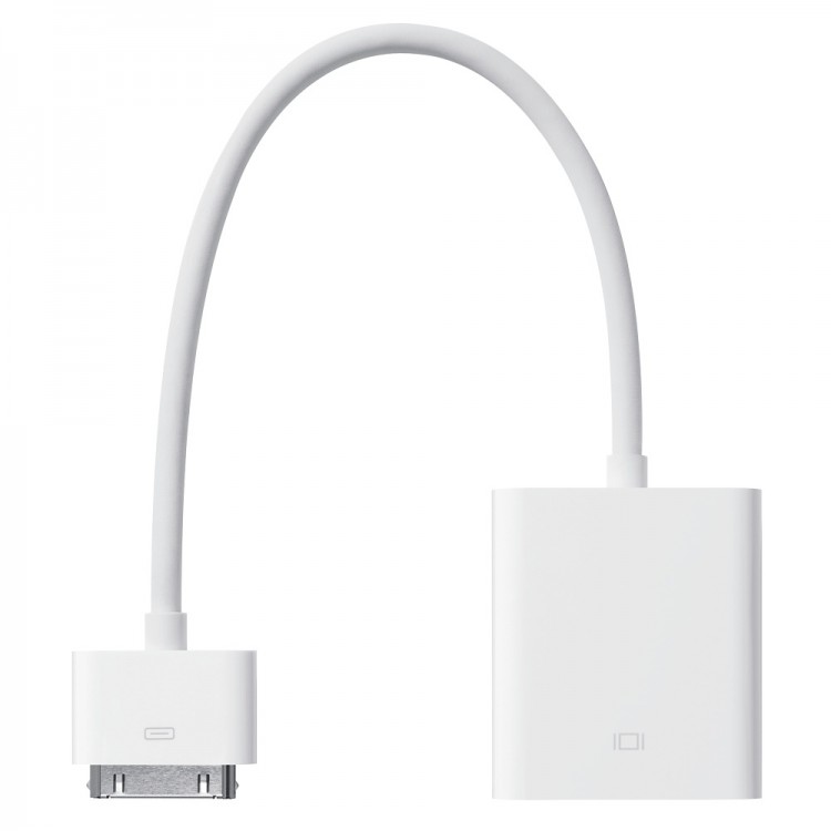 Адаптер Apple Dock Connector to VGA  (оригинал)