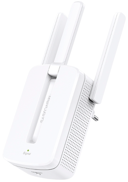 Усилитель беспроводного сигнала Mercusys MW300RE v3 / Wi-Fi 802.11n, 2.4 ГГц, 300 Мбит/с Global