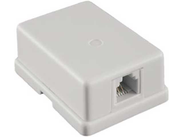 Розетка внешняя Exegate RJ-45 кат.5/5E UTP Krone/110 271122