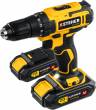 Дрель-шуруповерт CD-200-2 Steher 20В, 2 АКБ (2Ач), в кейсе
