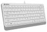Мембранная клавиатура A4Tech Fstyler FK11 белый,Влагозащита USB slim Global