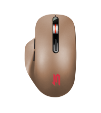 Jetaccess R300G золотая (800/1200/1600dpi, сенсор Pixart 3205, 6 кнопок (включая колесо прокрутки) Беспроводная аккумуляторная мышь