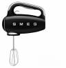 Smeg HMF01BLEU Миксер | Напряжение (В)-220-240 | Номинальная мощность (Вт)-250 | Стиль 50-х г. | Цвет-черный