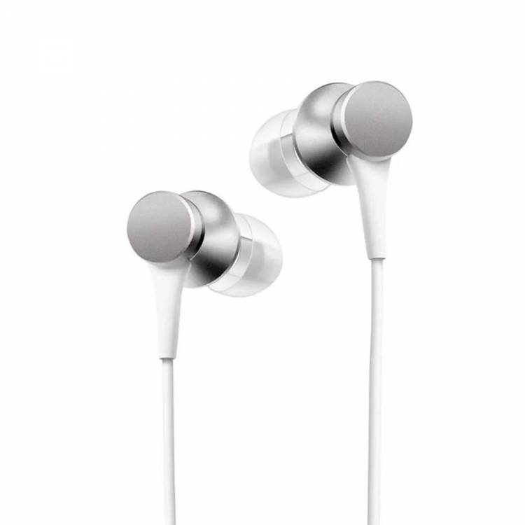 Стерео-наушники Xiaomi (Мi) Piston Fresh Bloom серебристые (ZBW4355TY)