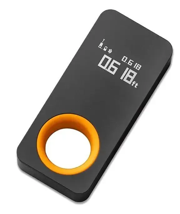 Xiaomi Умный лазерный дальномер HOTO Smart Laser Measure (чёрный, жёлтый, QWCJY001) | Измерительный диапазон: 0,05 – 30 м