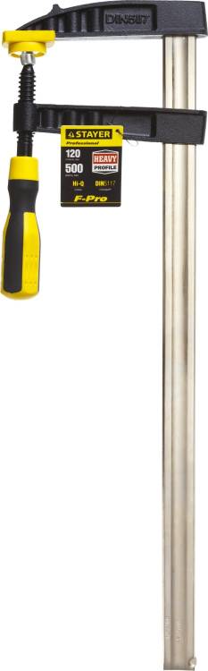Stayer 32095-120-500 Hercules-F HF-50/12 струбцина тип F 500/120 мм
