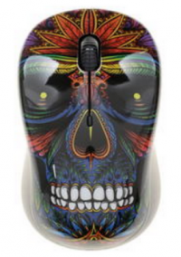 Мышь Qumo Office M41 Totem,беспроводная, оптическая, 4 кноп., 800/1000/1200/1600 dpi, waterprinting