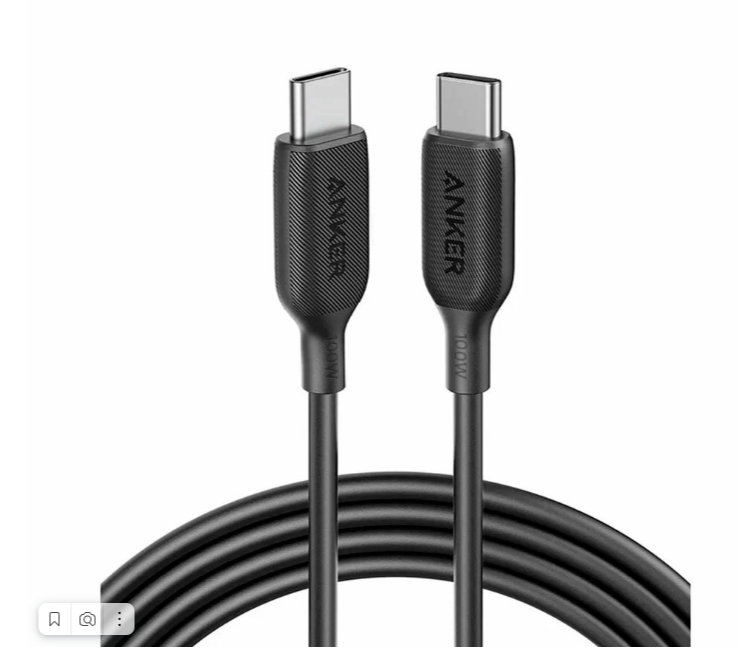 Anker Кабель  PowerLine III USB Type-C - USB Type-C 2.0 100W, 1,8 м