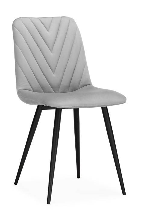 Woodville Стул на металлокаркасе "Ральф" светло-серый | Ширина - 44; Глубина - 53; Высота - 83 см