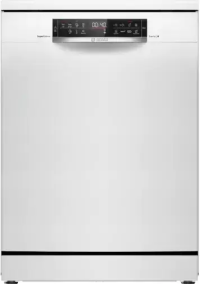 Посудомоечная машина Bosch SMS6ZCW37Q | Комплектов: 14, сушка: конденсационная, инверторный двигатель, дисплей, 7 программ, размер: 60х60х84,5 см, белый | Global