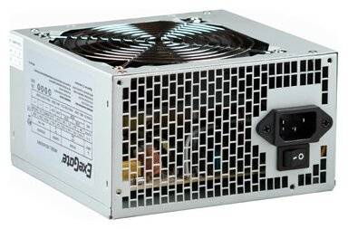 Блок питания 400W ExeGate 400NPX, ATX, PC, black, 12cm fan, 24p+4p, 6/8p PCI-E, 3*SATA, 2*IDE, FDD + кабель 220V в комплекте <EX224732RUS-PC>