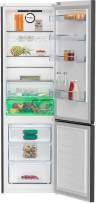 Холодильник с морозильником Beko B3DRCNK402HXBR / 357 л, внешнее покрытие-металл, размораживание - No Frost, дисплей, 59.5 см х 201 см х 65 см / Global