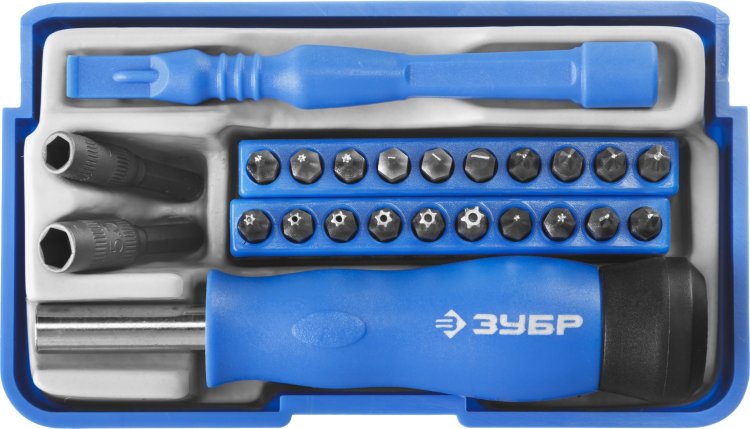 Зубр "ПРОФЕССИОНАЛ" 24предм 25648-H24 Набор : Отвертки для точных работ