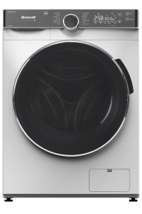 Brandt Отдельностоящая Стиральная машина WFB386QWE | Максимальная загрузка: 9кг | 1400 об/мин | Количество программ 14 шт | Страна бренда - Франция