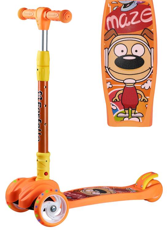 Farfello Самокат детский Maxi-897 (6) orange/оранжевый 6961136047953