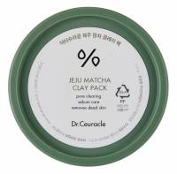 Глиняная маска для очищения пор с чаем матча Dr.Ceuracle Jeju Matcha Clay Pack 115мл