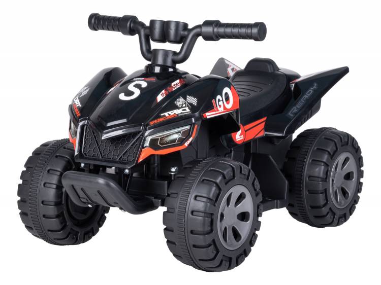 Farfello Детский электромобиль квадроцикл  (6V4.5AH) TR118 (черный TR118-3) TR118-3 черный 6961136056610