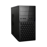 Корпус Minitower ExeGate BA-203U Black, mATX, <без БП>, 2*USB+1*USB3.0, Audio <EX284032RUS>