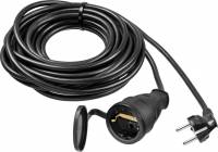 Зубр 55020-10 Удлинитель-шнур "ПВС 315-Ш", 10 м, 3500 Вт, 1 гнездо, IP44, ПВС 3х1,5 мм2