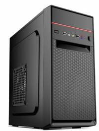 Корпус Minitower ExeGate BAA-107U Black, mATX, <AAA350, 80mm>, 1*USB+2*USB3.0, Audio <EX283061RUS> 283061
