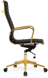 Woodville Компьютерное кресло "Reus" Черный/Золото | Ширина - 55; Глубина - 67; Высота - 107 см