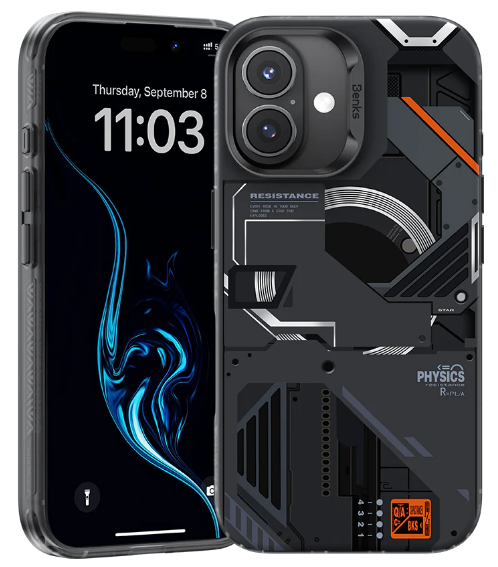 Benks Чехол для iPhone 16 Pro Perspective Series с MagSafe, Black