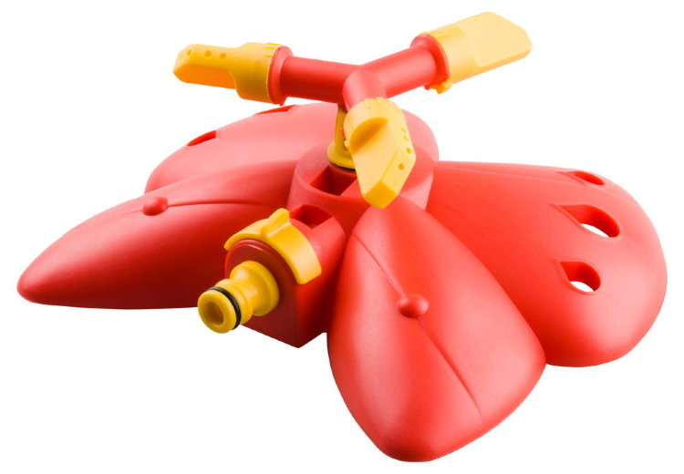 Grinda 8-427605 Распылитель круговой, пластмассовый, на подставке, тип "Бабочка", 3 сопла zb