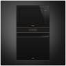 Встраиваемая микроволновая печь СВЧ Smeg FMI625CN \ объем: 25 л, 38.8x59.5x47 см, черное стекло Eclipse