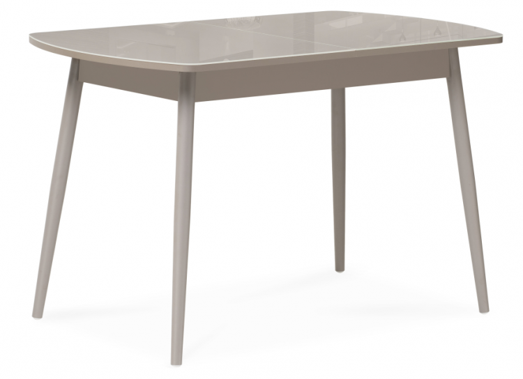 Woodville стеклянный стол "Бейкер" 120(1502)см*70см*75см , латте / капучино , страна производства - Россия / 551081