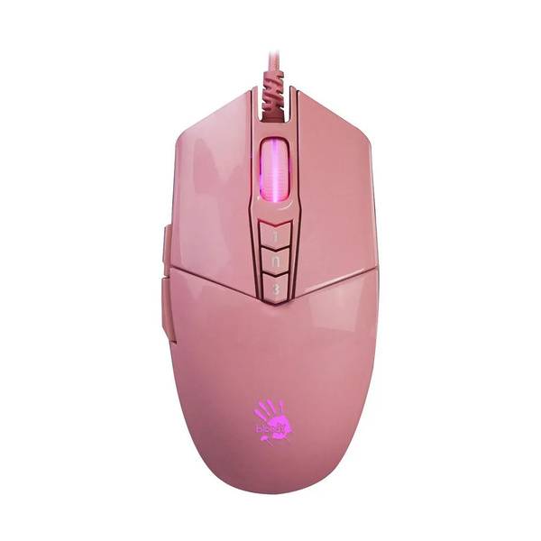 Игровая мышь A4Tech Bloody P91s розовый 8000 dpi, светодиодный Global