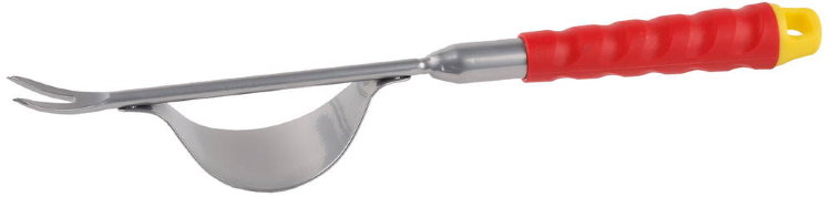 Grinda 8-421446_z01 Корнеудалитель из углеродистой стали с коннекторной системой, 390 мм zb