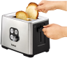 Тостер Tefal TT420D30 900Вт | Отделения для ломтиков: 2 | Функции: подогрев, размораживание | Степеней обжаривания: 7 | Съемный поддон для крошек | Черный | Global