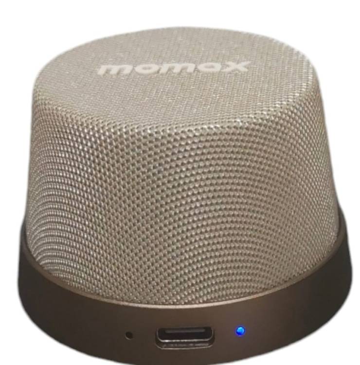Магнитная колонка портативная MOMAX 1-Vibe Go Magnetic Portable True Wireless Speaker, 700mAh, 3W