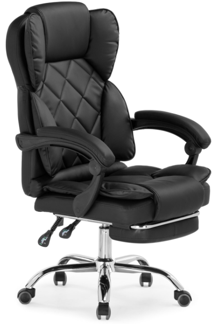 Woodville Компьютерное кресло Kolson black | Максимальная нагрузка - 130 кг | Материал обивки - Экокожа 