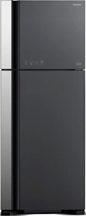 Hitachi двухкамерный холодильник HRTN7489DF GGRCS | Общий объем: 450 л | Тип компрессора: Инверторный | Габариты (ВxШxГ): 184x72x75 см | Цвет: Серый | Global