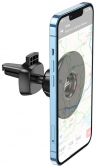 Магнитный держатель для телефона HOCO CA112 Excelle | Автомобильный держатель | на воздуховод | черный