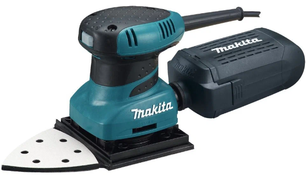 Шлифовальная машина Makita BO 4565 | Мощность - 200 вт | Максимальная частота колебания платформы - 14000 кол/мин Global