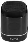 Портативная аудиосистема QUMO Plasma mini, черный/3 Вт, Bluetooth, AUX, 350 мА*ч, время работы - до 4 ч