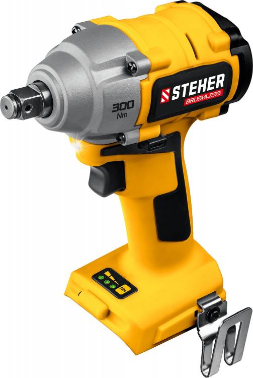Steher CWB-300 20В бесщёточный гайковерт, без АКБ, в коробке