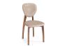 Woodville Деревянный стул Вакимо tenerife beige / миланский орех / до 100 кг