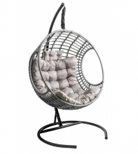 Лондон кресло подвесное, максимальная нагрузка: 135 кг, цвет: серый, страна производитель: Россия