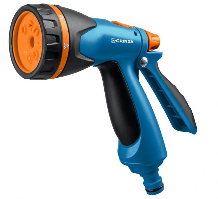 GRINDA пистолет-распылитель поливочный PROLine с курком сзади, двухкомпонентный