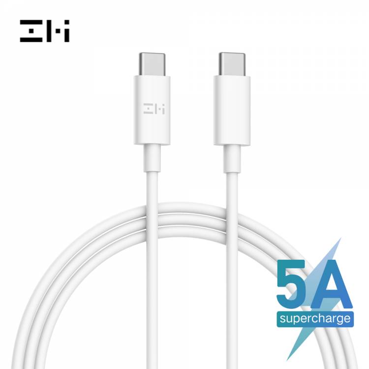Кабель Type-C/Type-C Xiaomi ZMI 150 см  100W (AL308E) техпак белый