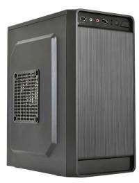 Корпус Minitower ExeGate BAA-108 Black, mATX, <AAA450, 80mm>, 2*USB, Audio <EX283124RUS> 283124