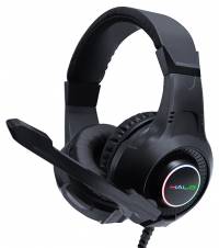 Гарнитура Qumo HALO GHS0018, стерео, 2х3,5 Jack+USB(питание), с микрофоном