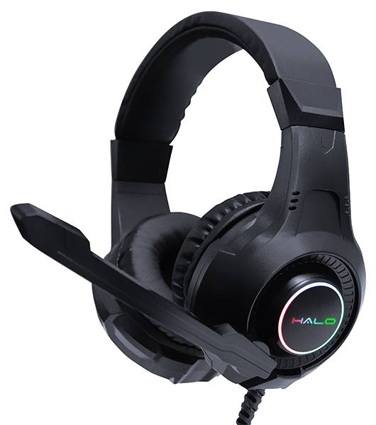 Гарнитура Qumo HALO GHS0018, стерео, 2х3,5 Jack+USB(питание), с микрофоном