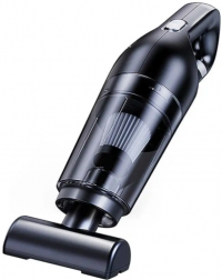 Пылесос автомобильный беспроводной YM-V1001-B/ сухая уборка и сбор жидкостей/ 4000 mAh/ 4 насадки